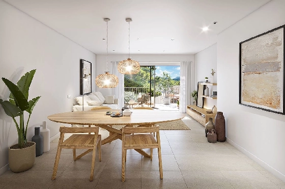 Erdgeschoss Apartment in Sant Elm zu verkaufen, Woongedeelte 112 m², Zustand Erstbezug, Klimaanlage, 3 Slaapkamers, 2 Badkamers, Pool, ref.: HA-MLN-434-A01-8