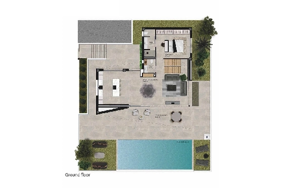 Villa in Polop zu verkaufen, Wohnfläche 311 m², Zustand Erstbezug, Klimaanlage, Grundstück 366 m², 4 Schlafzimmer, 4 Badezimmer, Pool, ref.: HA-PON-241-E02-23