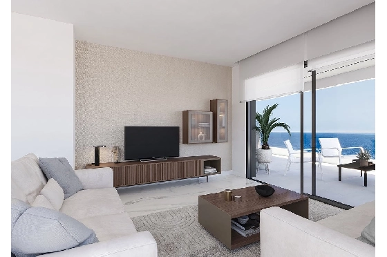 Maisonette in Calpe zu verkaufen, Woongedeelte 228 m², Zustand Erstbezug, Klimaanlage, 3 Slaapkamers, 3 Badkamers, Pool, ref.: HA-CAN-150-A04-4
