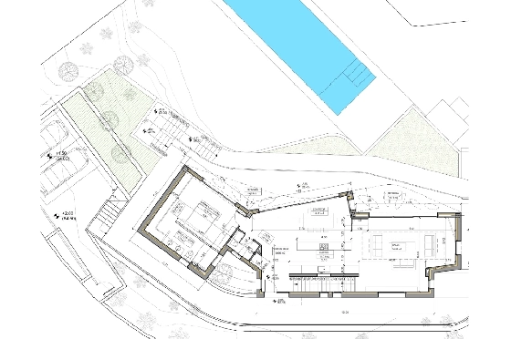 Villa in Javea zu verkaufen, Woongedeelte 350 m², Bouwjaar 2025, Klimaanlage, Grondstuk 1000 m², 3 Slaapkamers, 2 Badkamers, Pool, ref.: AM-12492DA-13