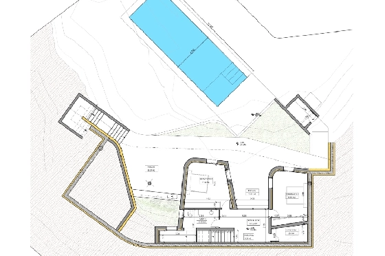 Villa in Javea zu verkaufen, Woongedeelte 350 m², Bouwjaar 2025, Klimaanlage, Grondstuk 1000 m², 3 Slaapkamers, 2 Badkamers, Pool, ref.: AM-12492DA-14
