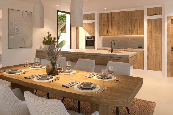 Villa in Javea zu verkaufen, Woongedeelte 200 m², Bouwjaar 2025, Klimaanlage, Grondstuk 1000 m², 3 Slaapkamers, 4 Badkamers, Pool, ref.: AM-12502DR-5