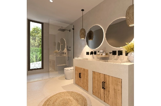 Villa in Javea zu verkaufen, Woongedeelte 200 m², Bouwjaar 2025, Klimaanlage, Grondstuk 1000 m², 3 Slaapkamers, 4 Badkamers, Pool, ref.: AM-12502DR-7