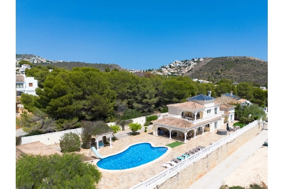 Villa in Moraira zu verkaufen, Woongedeelte 466 m², Bouwjaar 2005, Klimaanlage, Grondstuk 2040 m², 5 Slaapkamers, 5 Badkamers, Pool, ref.: AM-12515DR-2