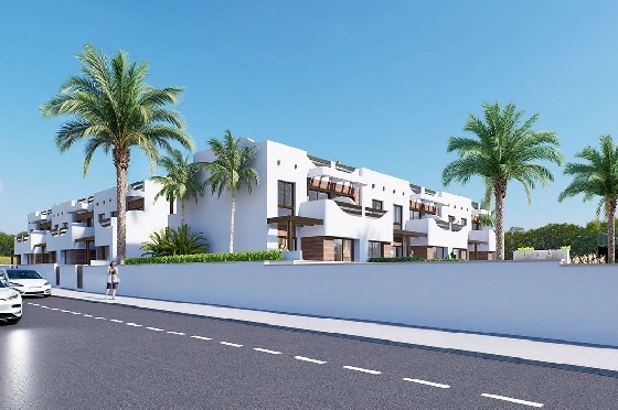 Penthouse Apartment in Torre de la Horadada zu verkaufen, Wohnfläche 94 m², Zustand Erstbezug, 2 Schlafzimmer, 2 Badezimmer, Pool, ref.: HA-THN-450-A02-4