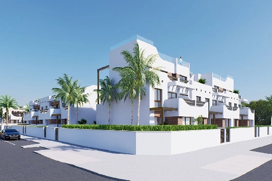 Penthouse Apartment in Torre de la Horadada zu verkaufen, Wohnfläche 94 m², Zustand Erstbezug, 2 Schlafzimmer, 2 Badezimmer, Pool, ref.: HA-THN-450-A02-5