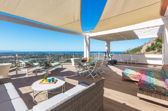 Villa in Denia zu verkaufen, Woongedeelte 170 m², Bouwjaar 2019, + Fussbodenheizung, Klimaanlage, Grondstuk 829 m², 3 Slaapkamers, 4 Badkamers, ref.: HG-3804-1