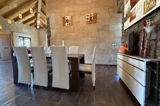Finca in Els Poblets(Xironets) zu verkaufen, Woongedeelte 220 m², Bouwjaar 2008, + Zentralheizung, Klimaanlage, Grondstuk 540 m², 3 Slaapkamers, 2 Badkamers, Pool, ref.: GC-0125-12