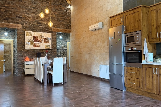 Finca in Els Poblets(Xironets) zu verkaufen, Woongedeelte 220 m², Bouwjaar 2008, + Zentralheizung, Klimaanlage, Grondstuk 540 m², 3 Slaapkamers, 2 Badkamers, Pool, ref.: GC-0125-14