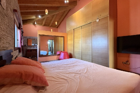 Finca in Els Poblets(Xironets) zu verkaufen, Woongedeelte 220 m², Bouwjaar 2008, + Zentralheizung, Klimaanlage, Grondstuk 540 m², 3 Slaapkamers, 2 Badkamers, Pool, ref.: GC-0125-19