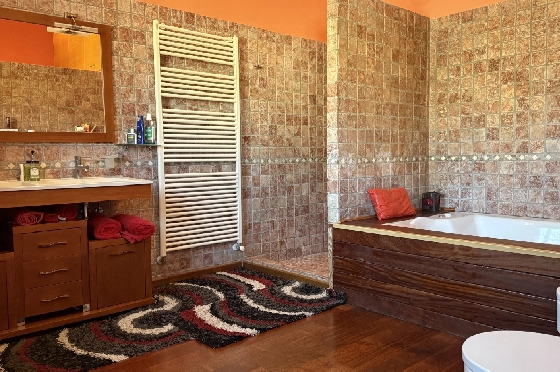 Finca in Els Poblets(Xironets) zu verkaufen, Woongedeelte 220 m², Bouwjaar 2008, + Zentralheizung, Klimaanlage, Grondstuk 540 m², 3 Slaapkamers, 2 Badkamers, Pool, ref.: GC-0125-21