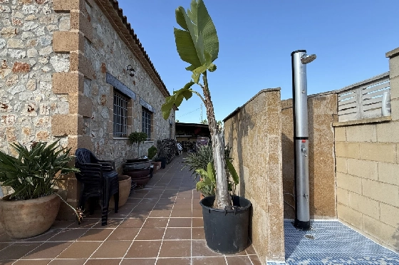 Finca in Els Poblets(Xironets) zu verkaufen, Woongedeelte 220 m², Bouwjaar 2008, + Zentralheizung, Klimaanlage, Grondstuk 540 m², 3 Slaapkamers, 2 Badkamers, Pool, ref.: GC-0125-37