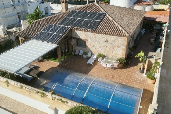 Finca in Els Poblets(Xironets) zu verkaufen, Woongedeelte 220 m², Bouwjaar 2008, + Zentralheizung, Klimaanlage, Grondstuk 540 m², 3 Slaapkamers, 2 Badkamers, Pool, ref.: GC-0125-43