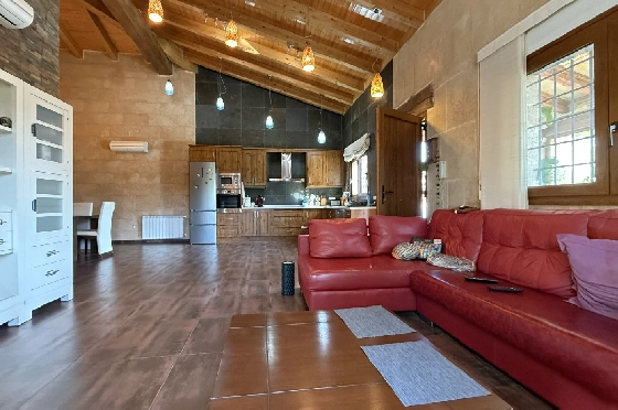 Finca in Els Poblets(Xironets) zu verkaufen, Woongedeelte 220 m², Bouwjaar 2008, + Zentralheizung, Klimaanlage, Grondstuk 540 m², 3 Slaapkamers, 2 Badkamers, Pool, ref.: GC-0125-7