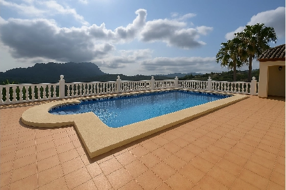 Villa in La Sella(La Sella) zu verkaufen, Woongedeelte 379 m², Zustand gepflegt, + KLIMA, Klimaanlage, Grondstuk 1699 m², 4 Slaapkamers, 4 Badkamers, Pool, ref.: MG-0925-5