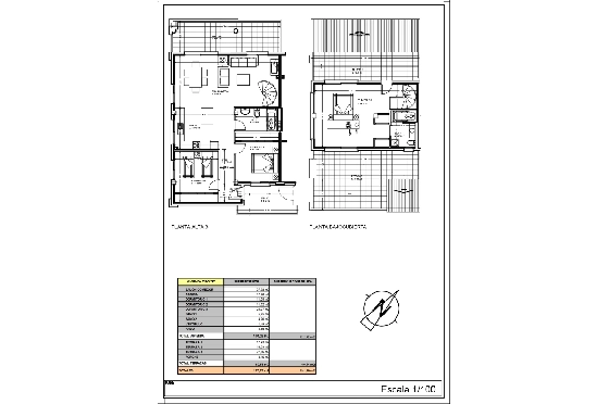 Penthouse Apartment in Pego-Monte Pego zu verkaufen, Woongedeelte 135 m², Klimaanlage, Grondstuk 70 m², 3 Slaapkamers, 2 Badkamers, Pool, ref.: IV-E-22