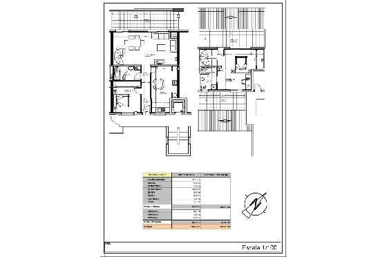 Penthouse Apartment in Pego-Monte Pego zu verkaufen, Woongedeelte 113 m², Klimaanlage, Grondstuk 43 m², 2 Slaapkamers, 2 Badkamers, Pool, ref.: IV-F-24