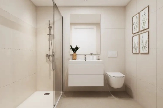 Apartment in El Vergel zu verkaufen, Woongedeelte 98 m², Bouwjaar 2027, + KLIMA, Klimaanlage, Grondstuk 33 m², 3 Slaapkamers, 2 Badkamers, Pool, ref.: AH-EV-VI-1-01-01-E-7