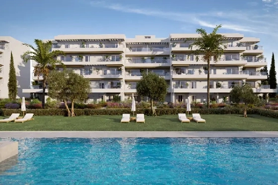 Apartment in El Vergel zu verkaufen, Woongedeelte 80 m², Bouwjaar 2027, Klimaanlage, Grondstuk 24 m², 3 Slaapkamers, 2 Badkamers, Pool, ref.: AH-EV-VI-2-02-01-D-10