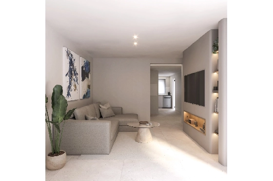 Apartment in Javea zu verkaufen, Woongedeelte 105 m², + KLIMA, Klimaanlage, Grondstuk 15 m², 3 Slaapkamers, 2 Badkamers, Pool, ref.: IV-P1-5-8