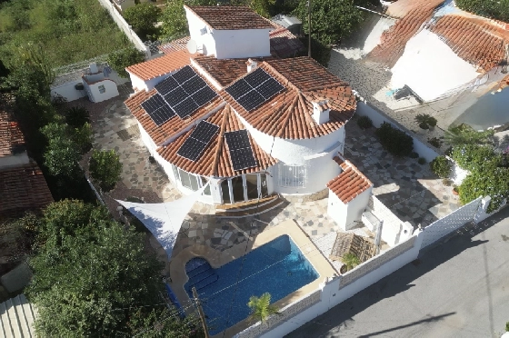 Villa in Els Poblets zur Ferienvermietung, Woongedeelte 100 m², Bouwjaar 1983, Zustand gepflegt, + KLIMA, Klimaanlage, Grondstuk 353 m², 3 Slaapkamers, 1 Badkamers, Pool, ref.: T-0325-1