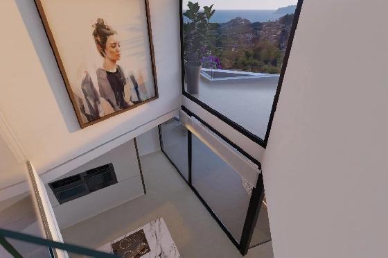 Villa in Benitachell zu verkaufen, Woongedeelte 226 m², Bouwjaar 2024, Klimaanlage, Grondstuk 270 m², 3 Slaapkamers, 3 Badkamers, Pool, ref.: AM-12202NS-12
