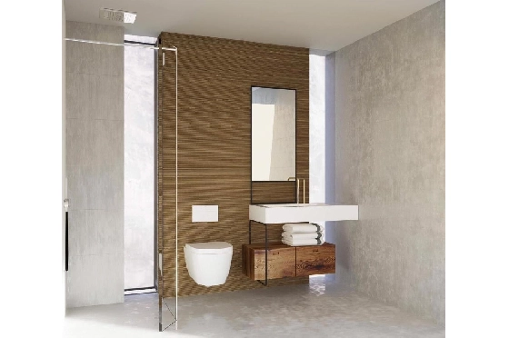 Villa in Benitachell zu verkaufen, Woongedeelte 226 m², Bouwjaar 2024, Klimaanlage, Grondstuk 270 m², 3 Slaapkamers, 3 Badkamers, Pool, ref.: AM-12202NS-13
