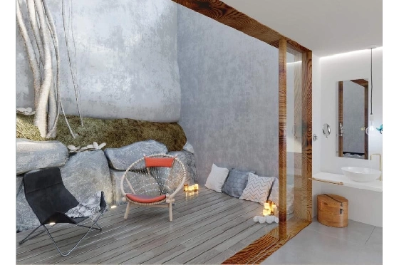 Villa in Benitachell zu verkaufen, Woongedeelte 226 m², Bouwjaar 2024, Klimaanlage, Grondstuk 270 m², 3 Slaapkamers, 3 Badkamers, Pool, ref.: AM-12202NS-19