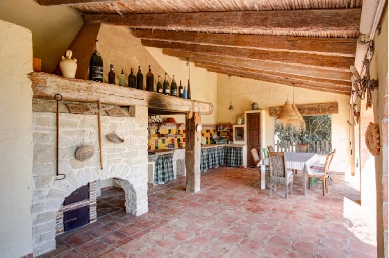 Finca in Moraira zu verkaufen, Woongedeelte 625 m², Bouwjaar 1998, Klimaanlage, Grondstuk 10229 m², 4 Slaapkamers, 3 Badkamers, Pool, ref.: AM-12269DR-11