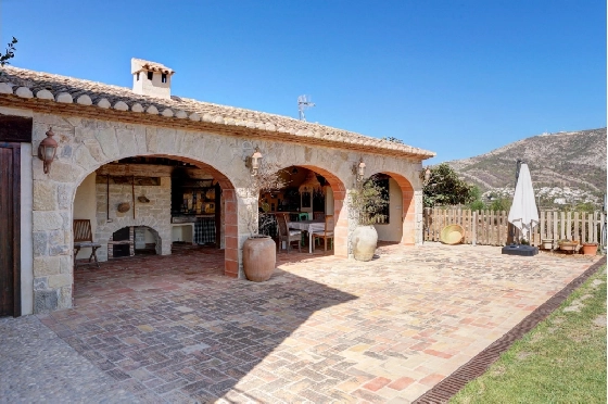 Finca in Moraira zu verkaufen, Woongedeelte 625 m², Bouwjaar 1998, Klimaanlage, Grondstuk 10229 m², 4 Slaapkamers, 3 Badkamers, Pool, ref.: AM-12269DR-3
