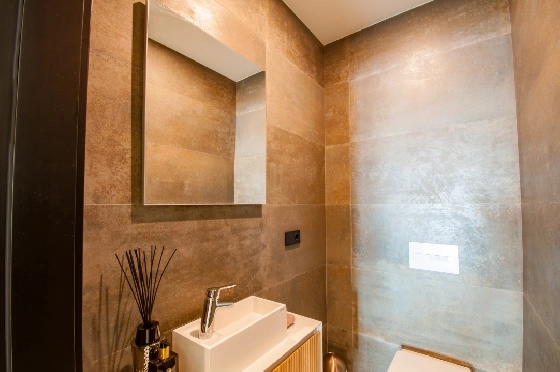Villa in Benissa zu verkaufen, Woongedeelte 290 m², Bouwjaar 2024, Klimaanlage, Grondstuk 860 m², 3 Slaapkamers, 2 Badkamers, Pool, ref.: AM-12518DA-18