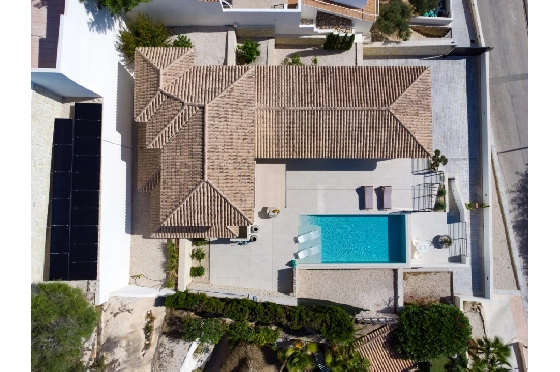 Villa in Benissa zu verkaufen, Woongedeelte 290 m², Bouwjaar 2024, Klimaanlage, Grondstuk 860 m², 3 Slaapkamers, 2 Badkamers, Pool, ref.: AM-12518DA-2