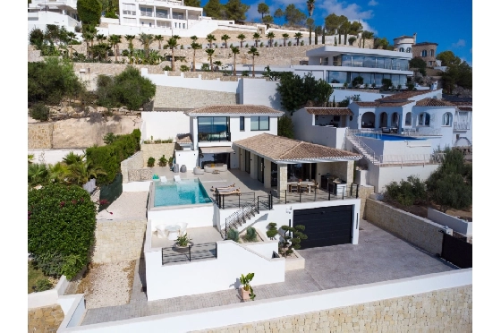 Villa in Benissa zu verkaufen, Woongedeelte 290 m², Bouwjaar 2024, Klimaanlage, Grondstuk 860 m², 3 Slaapkamers, 2 Badkamers, Pool, ref.: AM-12518DA-26
