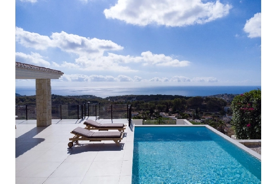 Villa in Benissa zu verkaufen, Woongedeelte 290 m², Bouwjaar 2024, Klimaanlage, Grondstuk 860 m², 3 Slaapkamers, 2 Badkamers, Pool, ref.: AM-12518DA-28