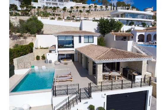 Villa in Benissa zu verkaufen, Woongedeelte 290 m², Bouwjaar 2024, Klimaanlage, Grondstuk 860 m², 3 Slaapkamers, 2 Badkamers, Pool, ref.: AM-12518DA-30