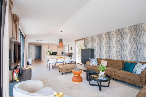 Villa in Benissa zu verkaufen, Woongedeelte 290 m², Bouwjaar 2024, Klimaanlage, Grondstuk 860 m², 3 Slaapkamers, 2 Badkamers, Pool, ref.: AM-12518DA-7