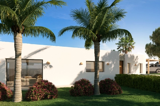 Villa in Javea zu verkaufen, Woongedeelte 200 m², Bouwjaar 2024, Klimaanlage, Grondstuk 977 m², 3 Slaapkamers, 3 Badkamers, Pool, ref.: AM-12539DR-3