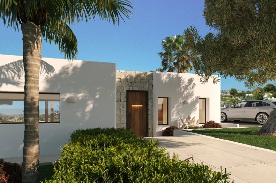 Villa in Javea zu verkaufen, Woongedeelte 200 m², Bouwjaar 2024, Klimaanlage, Grondstuk 977 m², 3 Slaapkamers, 3 Badkamers, Pool, ref.: AM-12539DR-4