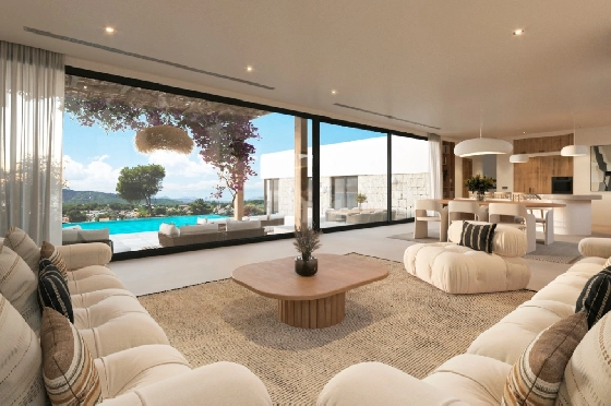 Villa in Javea zu verkaufen, Woongedeelte 150 m², Bouwjaar 2025, Klimaanlage, Grondstuk 978 m², 3 Slaapkamers, 2 Badkamers, Pool, ref.: AM-12538DR-4