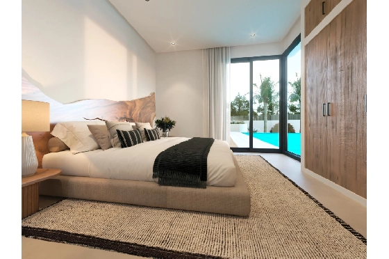 Villa in Javea zu verkaufen, Woongedeelte 150 m², Bouwjaar 2025, Klimaanlage, Grondstuk 978 m², 3 Slaapkamers, 2 Badkamers, Pool, ref.: AM-12538DR-6