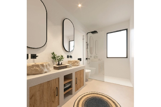 Villa in Javea zu verkaufen, Woongedeelte 150 m², Bouwjaar 2025, Klimaanlage, Grondstuk 978 m², 3 Slaapkamers, 2 Badkamers, Pool, ref.: AM-12538DR-7