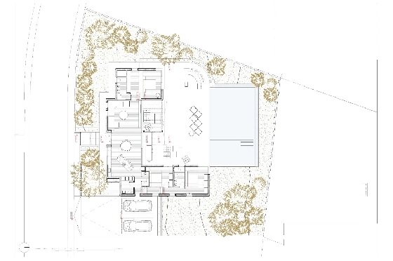 Villa in Javea zu verkaufen, Woongedeelte 150 m², Bouwjaar 2025, Klimaanlage, Grondstuk 978 m², 3 Slaapkamers, 2 Badkamers, Pool, ref.: AM-12538DR-9