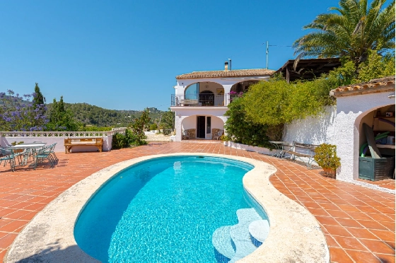 Villa in Benissa zu verkaufen, Woongedeelte 326 m², Bouwjaar 1989, + Zentralheizung, Klimaanlage, Grondstuk 4389 m², 5 Slaapkamers, 3 Badkamers, Pool, ref.: PV-141-02013P-1