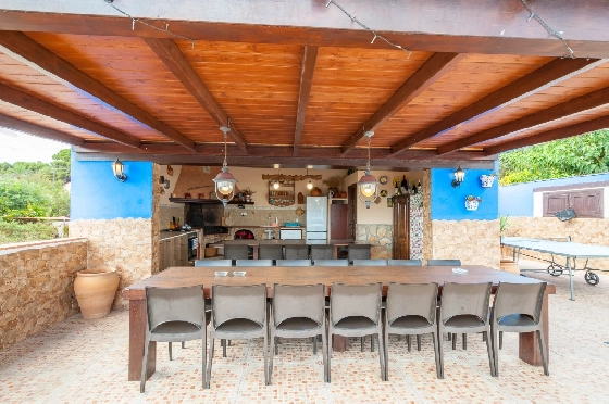 Finca in Benissa zu verkaufen, Woongedeelte 704 m², Bouwjaar 2004, Klimaanlage, Grondstuk 3420 m², 9 Slaapkamers, 8 Badkamers, Pool, ref.: AM-12577DR-8