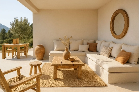 Villa in Pedreguer zu verkaufen, Woongedeelte 200 m², Bouwjaar 2026, Klimaanlage, Grondstuk 1000 m², 3 Slaapkamers, 2 Badkamers, Pool, ref.: AM-12596DA-2