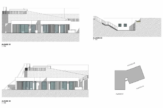 Villa in Pedreguer zu verkaufen, Woongedeelte 200 m², Bouwjaar 2025, Klimaanlage, Grondstuk 1000 m², 3 Slaapkamers, 2 Badkamers, Pool, ref.: AM-12598DA-3