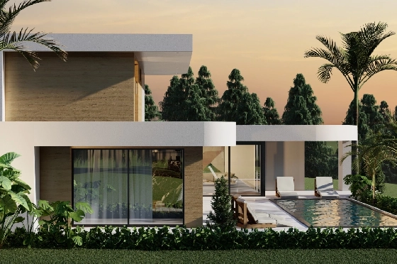 Villa in Pedreguer zu verkaufen, Woongedeelte 235 m², Klimaanlage, Grondstuk 1175 m², 3 Slaapkamers, 2 Badkamers, Pool, ref.: AM-12599DA-2