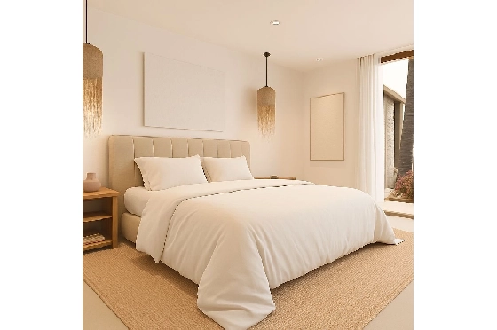 Villa in Pedreguer zu verkaufen, Woongedeelte 200 m², Bouwjaar 2026, Klimaanlage, Grondstuk 800 m², 3 Slaapkamers, 2 Badkamers, Pool, ref.: AM-12602DA-5