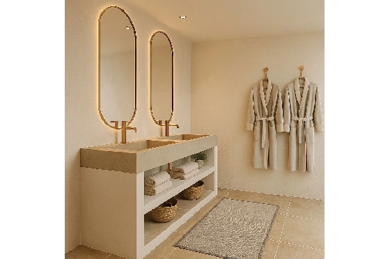 Villa in Pedreguer zu verkaufen, Woongedeelte 200 m², Bouwjaar 2026, Klimaanlage, Grondstuk 800 m², 3 Slaapkamers, 2 Badkamers, Pool, ref.: AM-12602DA-6