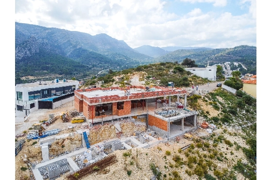 Villa in Pedreguer zu verkaufen, Woongedeelte 200 m², Bouwjaar 2026, Klimaanlage, Grondstuk 1150 m², 3 Slaapkamers, 2 Badkamers, Pool, ref.: AM-12603DA-9